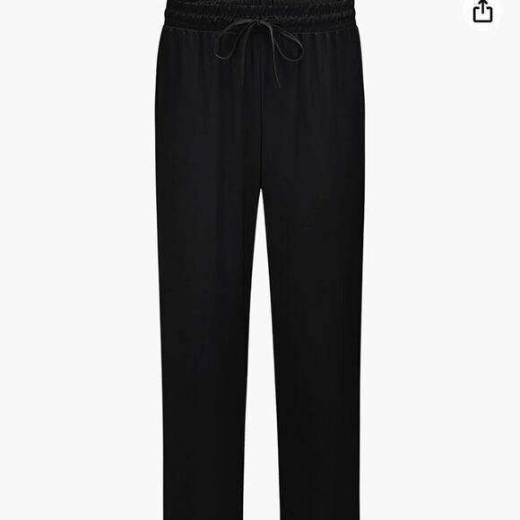 Red Silk Robe Jacket and Black Pants,Captain Hat,Costume Accessories for Adult - Picture 5 of 7